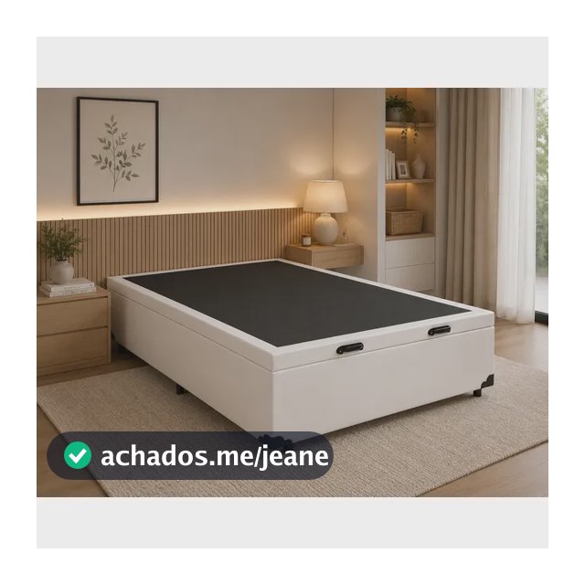 Cama Box Baú Casal 138 Bello Box