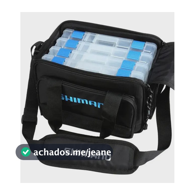 Bolsa Shimano Baltica M Com 4 Estojos 3600 Cor Preto