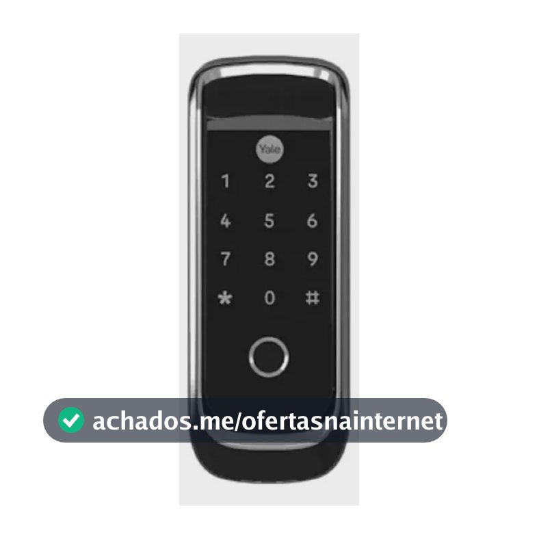 Fechadura Digital Yale Ybl 410b Sobrepor Biometria Aplicativo Bluetooth