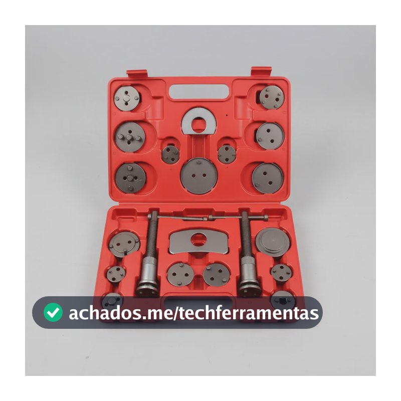 Kit Ferramenta Êmbolo Da Pinça De Freio 21 Pçs Vermelho