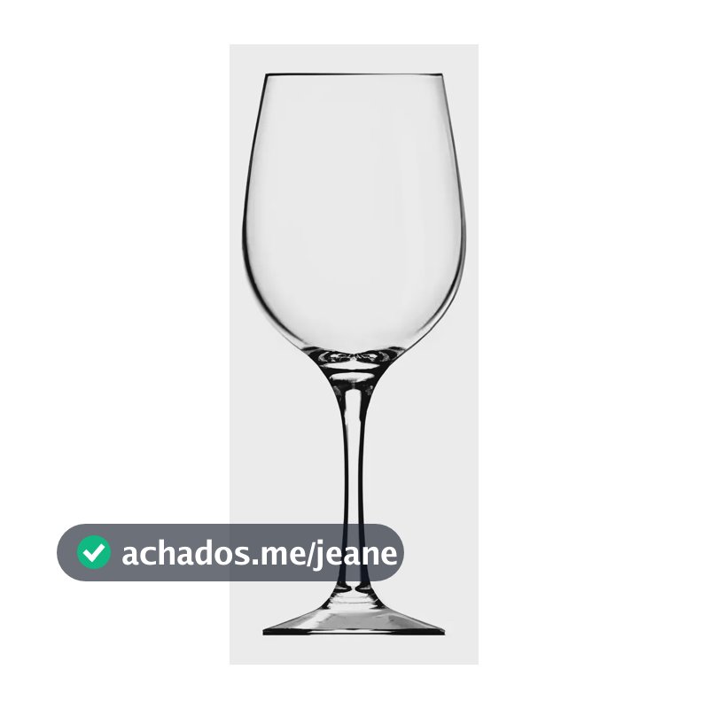 Jogo 6 Taça De Vinho Tinto Barone 385ml Nadir Cor Transparente