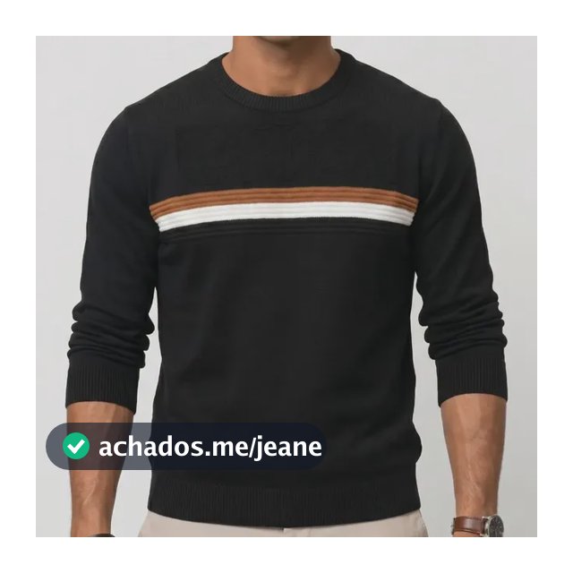 Suéter Masculino Blusa De Frio Tricot  Lã Inverno Trico