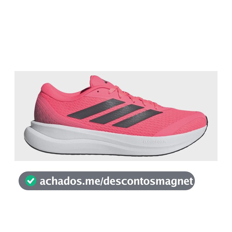 Tênis Masculino Runfalcon 6 adidas Rosa Liso 40 Br