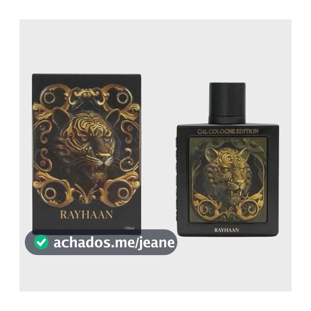 Perfume Rayhaan Tigre Masculino EDP 100ml