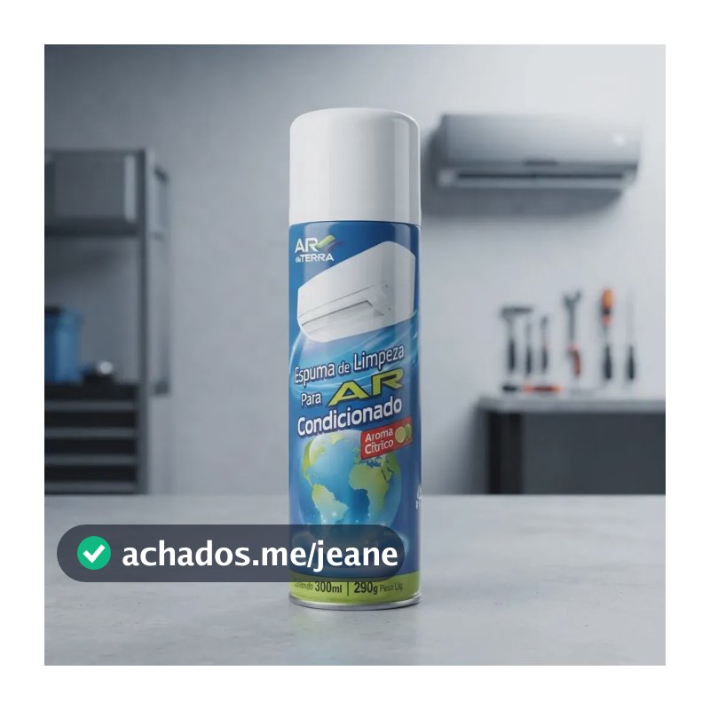 Espuma de Limpeza Ar condicionado Ar Da Terra Citrus Branco