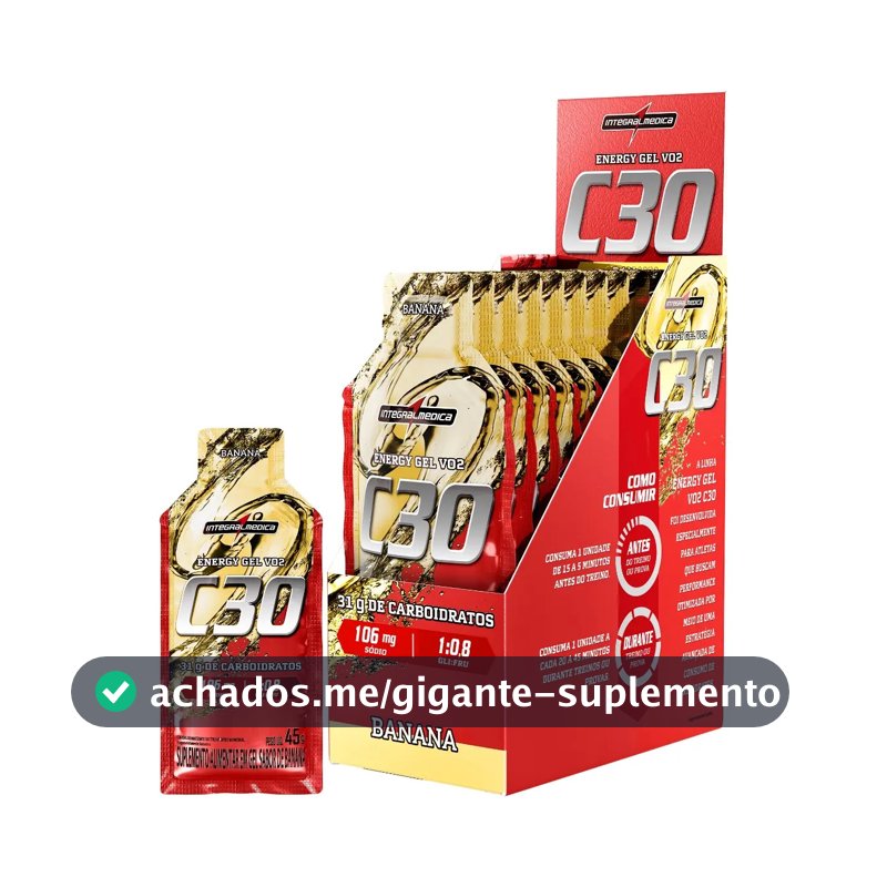 Vo2 Energy Gel Banana Integralmédica Banana