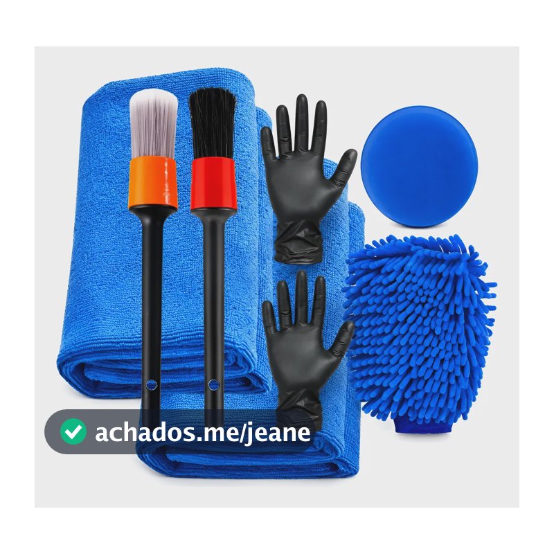 Kit Completo Profissional Lavagem Detalhamento Automotivo Cs
