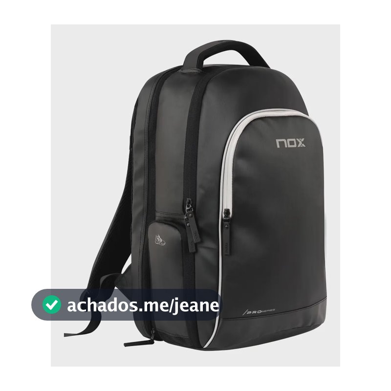 Mochila Raqueteira Pro Series | Nox - Preto Preto