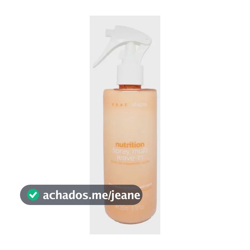 Braé Stages Nutrition Spray Multi Leave-in Condicionante 260ml
