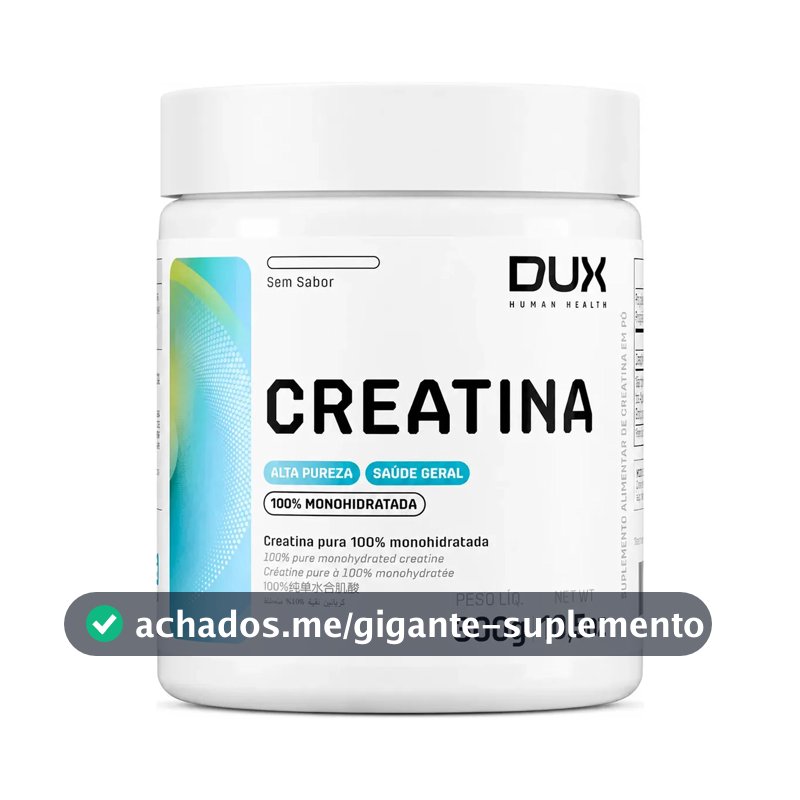 Creatina Dux Nutrition em pó Sem sabor x 300g