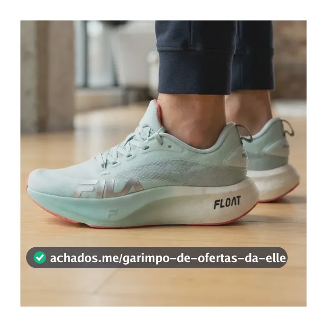 Tênis Fila Float Maxxi 2 Pro Placa Carbono Amortecimento Verde-claro Liso 41 Br