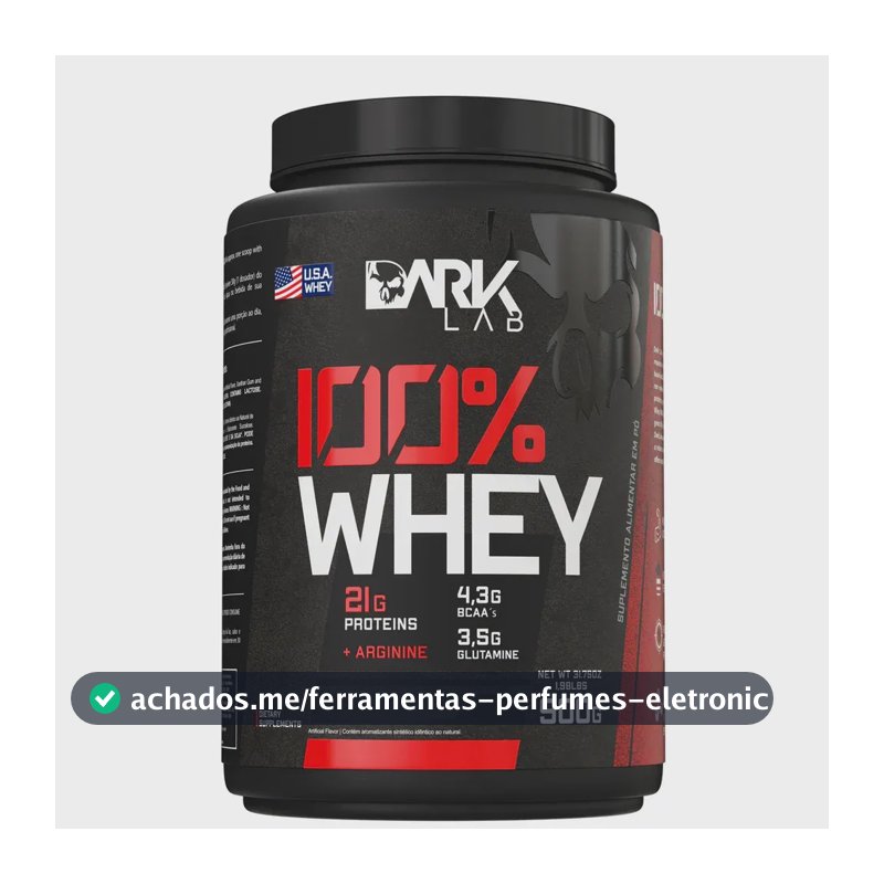 100% Whey Protein 900g Sabores - Banoffee Dark Lab