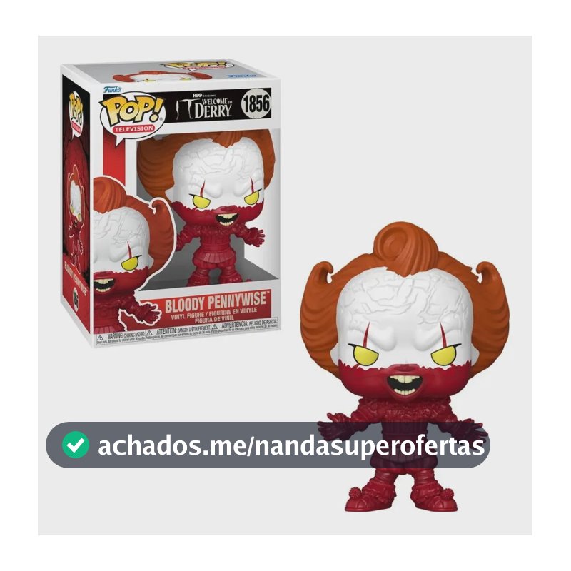 Boneco Funko Pop! Bem-vindos À Derry - Pennywise Sangrento