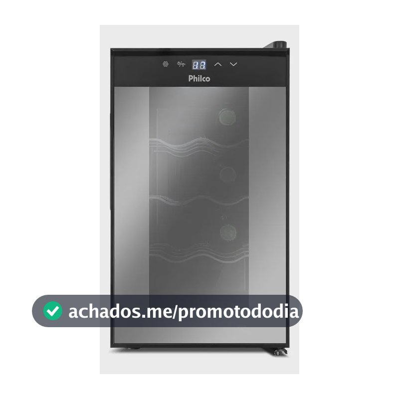 Adega Pad8 Display Eletrônico 8 Garrafas Philco
