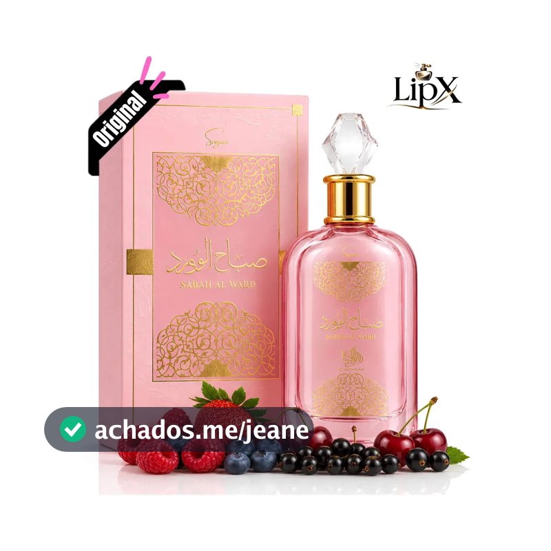 Perfume ÁRABE Sabah Al ward Sugar Original Feminino Eau de parfum