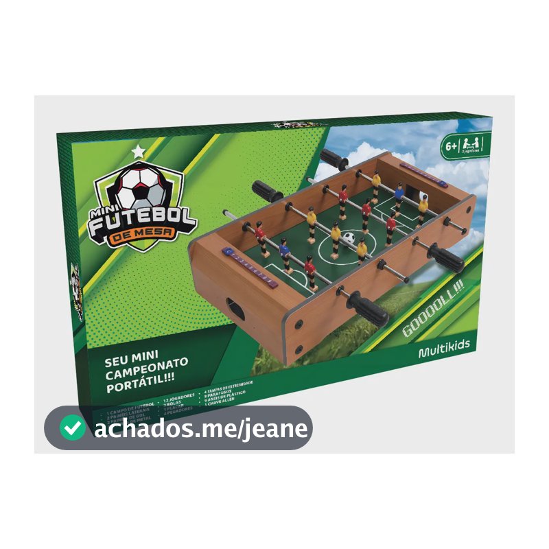 Jogo Mini Futebol De Mesa Multikids - Br2072