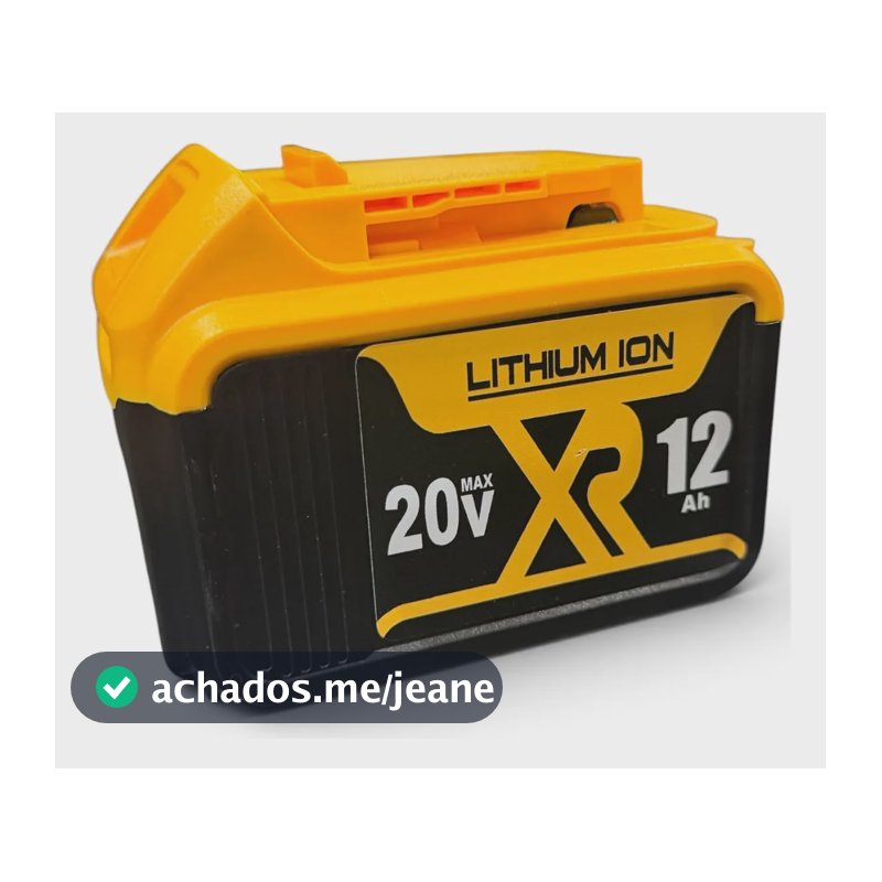 Bateria Para Dewalt 20v 12ah Compativel Com Parafusadeiras