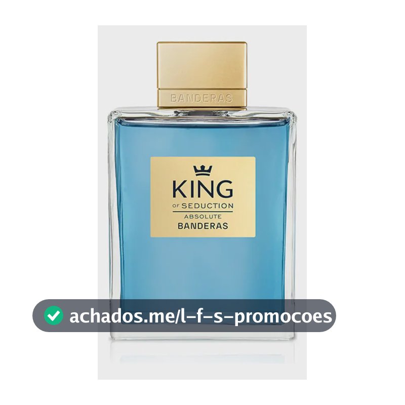 Perfume Banderas King of Seduction Absolute Eau de Toilette 200 ml Masculino