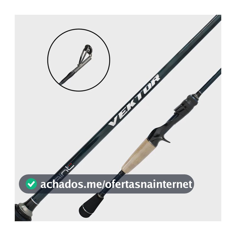 Vara Para Carretilha Vektor 1,73m 7-17 Lbs 2 Partes - Saint