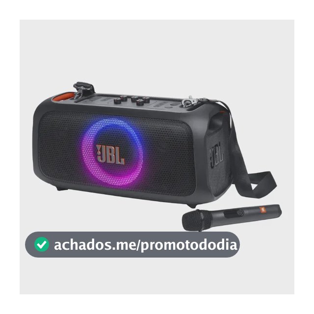 Caixa De Som Bluetooth Jbl Partybox On-the-go Essential
