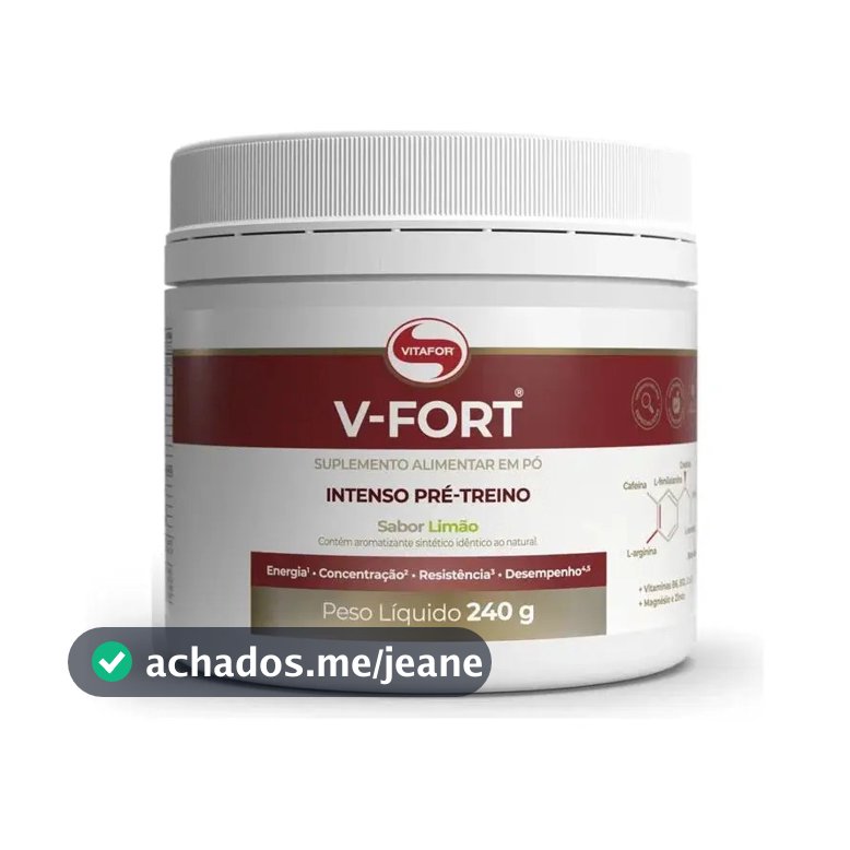 V-fort Limão 240g Vitafor - Limão