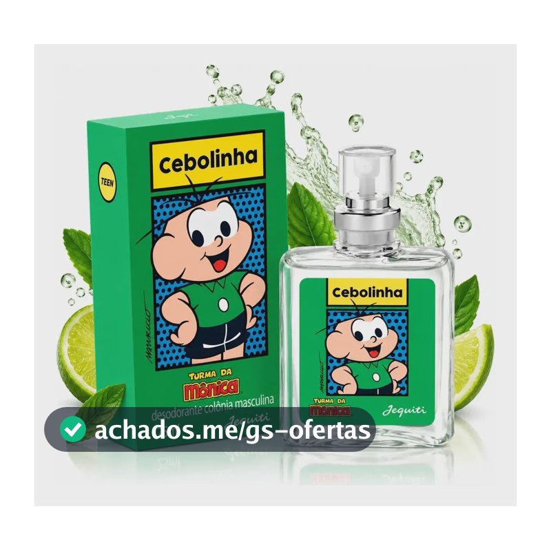 Colônia Cebolinha Turma Da Mônica 25ml