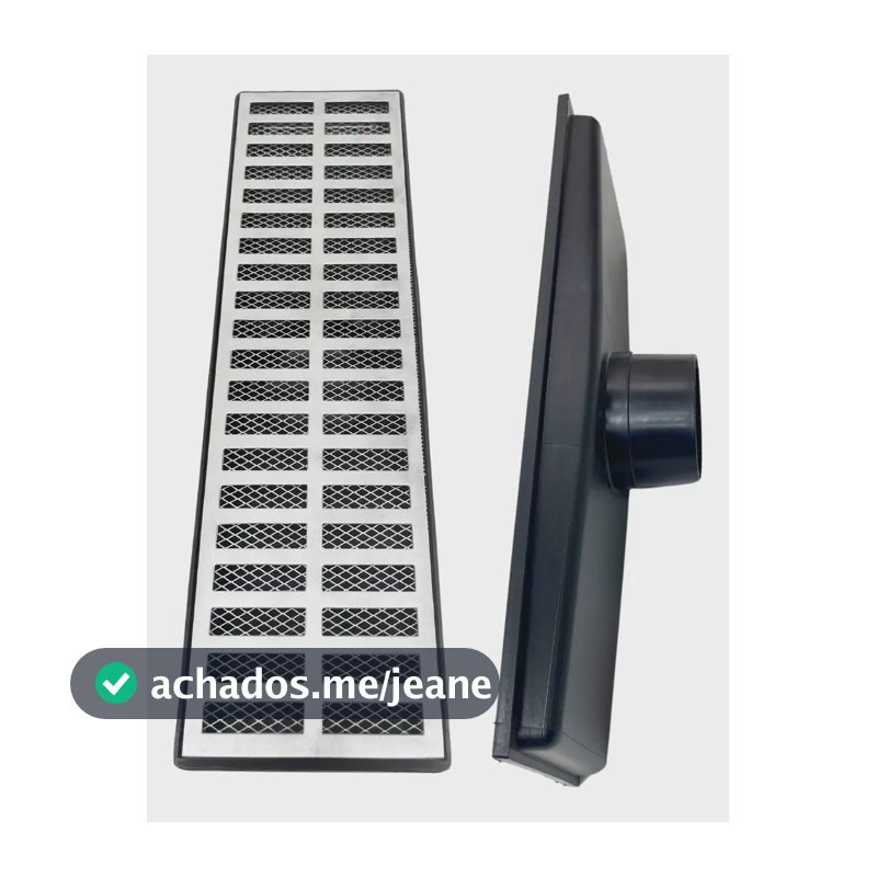 Ralo De Alumínio 15x50 Com Sifão Para Drenagem