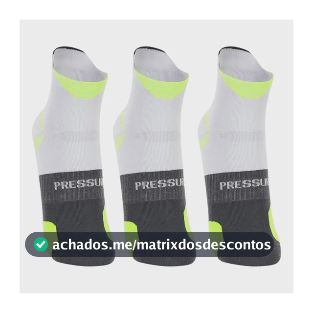 Kit 3 Pares Meia Lupo Academia Dry Anti Bolha Corrida
