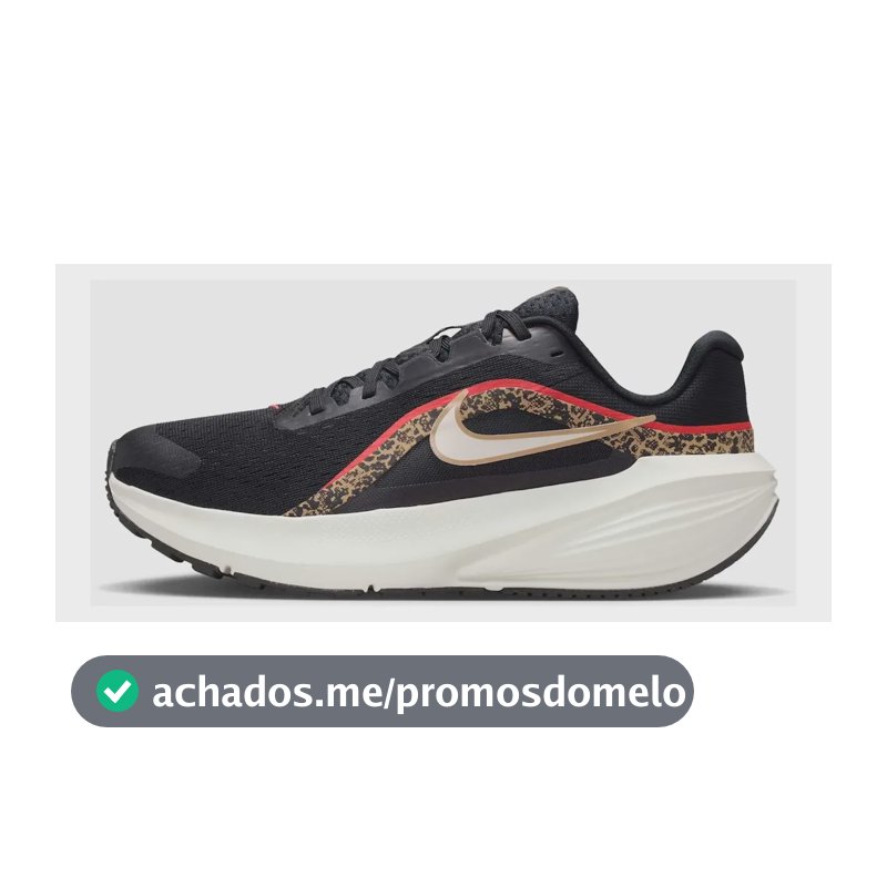 Tênis Nike Downshifter 14 Print Feminino Preto 41,0 Br