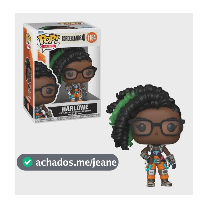 Boneco Funko Pop! Bordelands 4 - Harlowe Gravitar