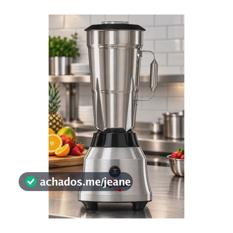 Liquidificador Skymsen Alta Rotação 2 Litros LI2 Aço Inoxidável 900w -