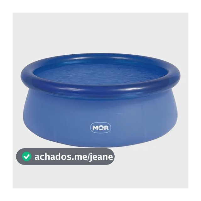 Piscina Inflável Fun Redonda 1400l Com Kit Reparo - Mor