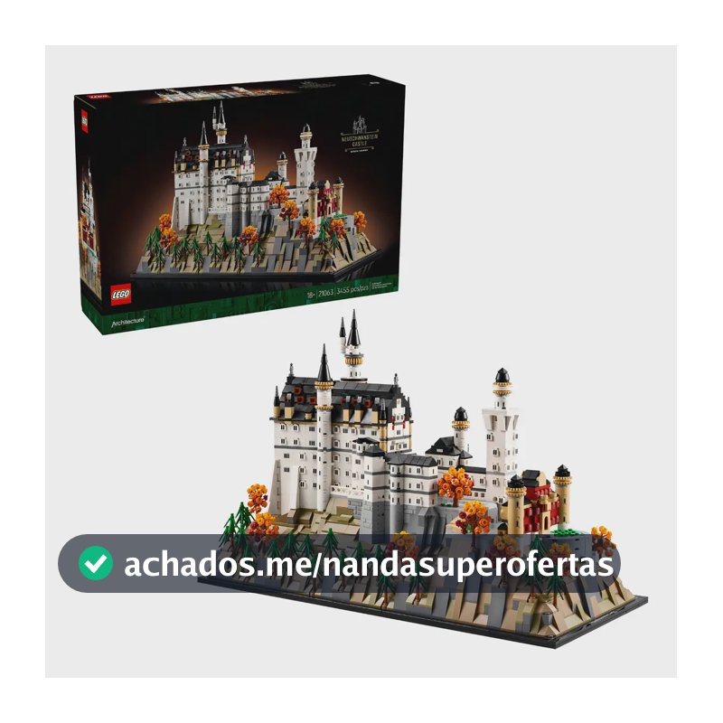 Blocos De Montar Legolego Architecture 21063 3455 Peças Em Caixa