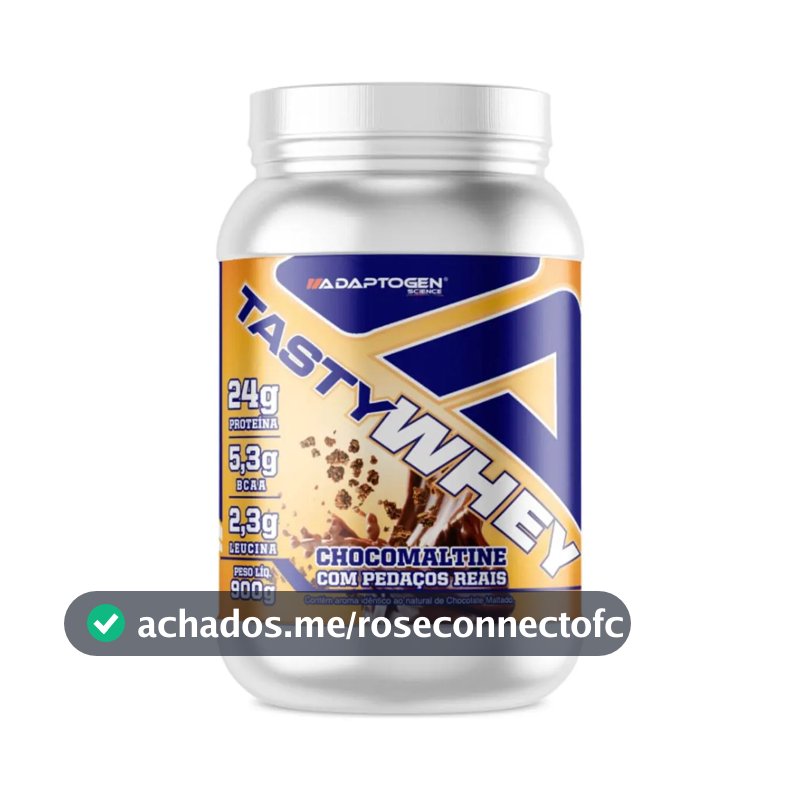 Proteina Para Ectomorfo Tasty Whey Sabor Chocomaltine 900g Sabor Choco Maltine