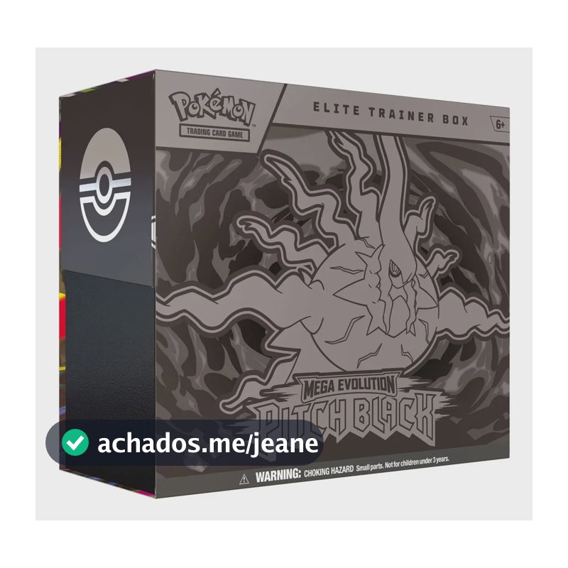 Pokémon Tcg Mega Evolution Pitch Black Elite Trainer Box Ing