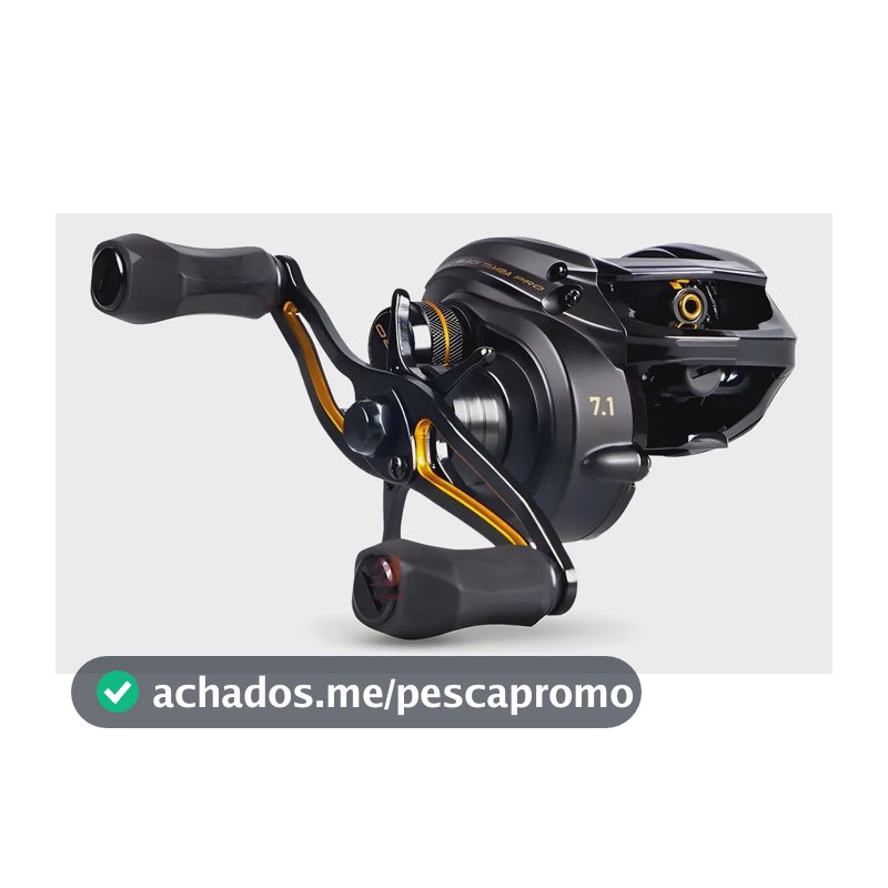 Carretilha Maruri Black Tamba Pro 11 Rol 8 Kg Cor Preto Lado da manivela Esquerdo