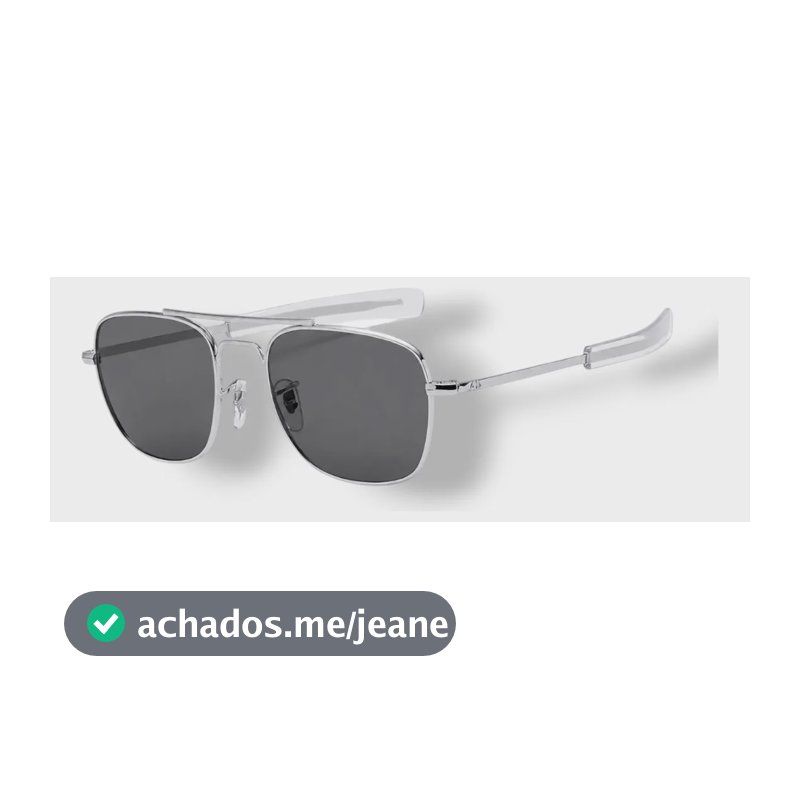 Óculos De Sol Velmont Yellowstone Country  Proteção Uv400 Preto Prateado