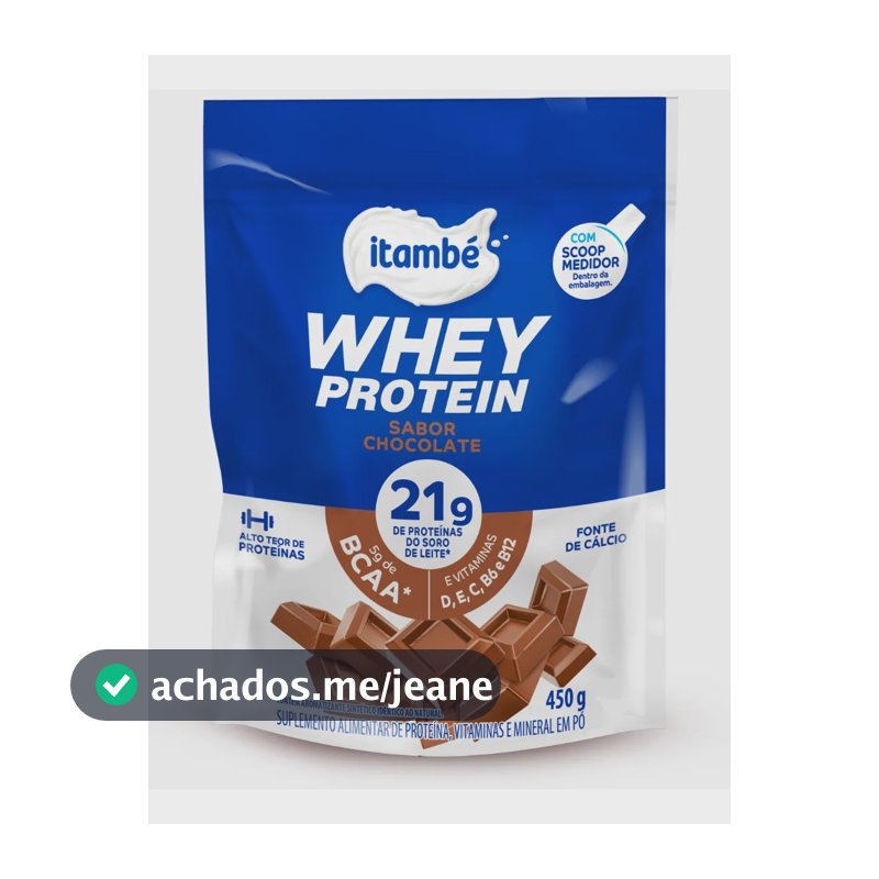 Whey Protein Itambé Chocolate 450g
