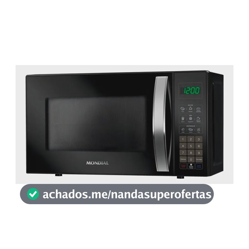 Micro-Ondas Mondial 1200W MO-01-21-B
