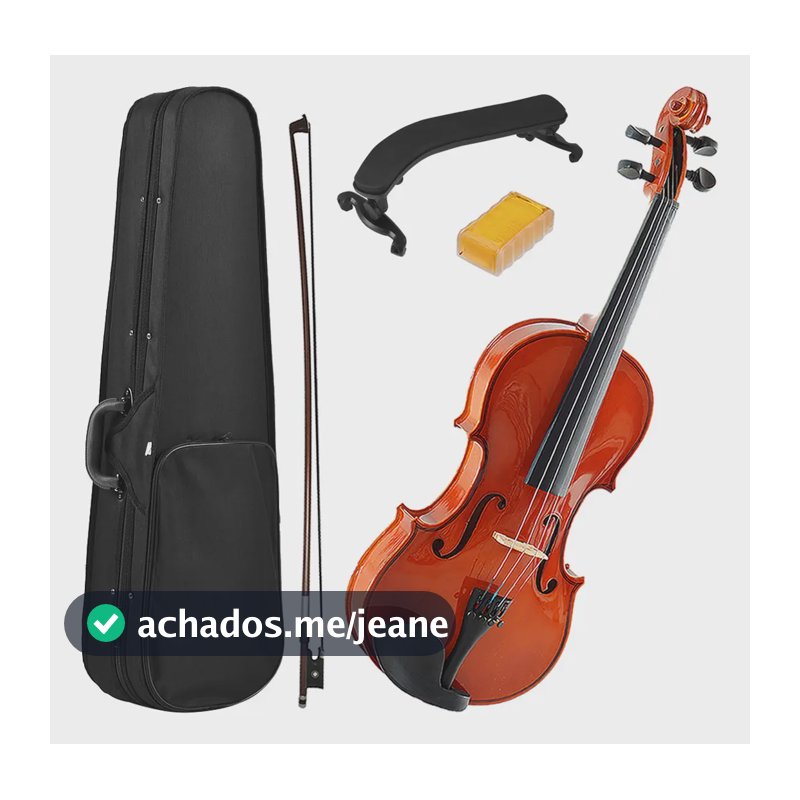 Violino Marinos Infantil 3/4 Completo Espaleira Regulado