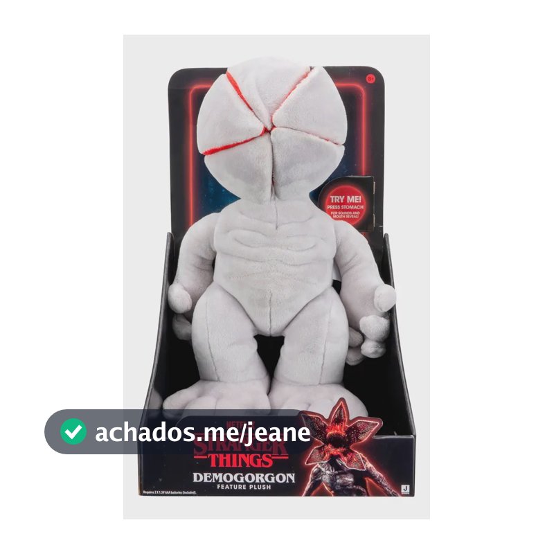 Pelúcia Stranger Things 30cm Demogorgon Candide