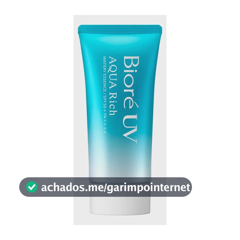 Protetor Solar Bioré Aqua Rich Watery Essence Fps 50 50g