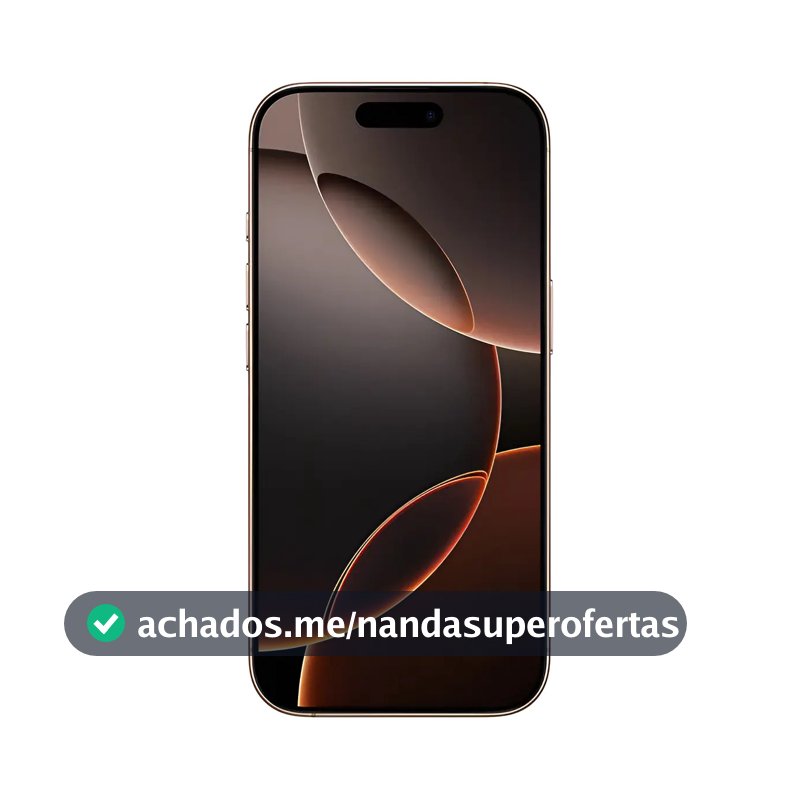 Apple iPhone 16 Pro (128 Gb) - Titânio-deserto - Distribuidor Autorizado