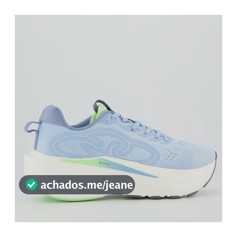 Tênis Olympikus Nuvem Feminino Azul Claro Azul - 34,0 Br