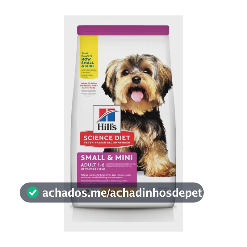 Ração Hills Cães Adultos Raças Pequenas E Mini 2.04kg