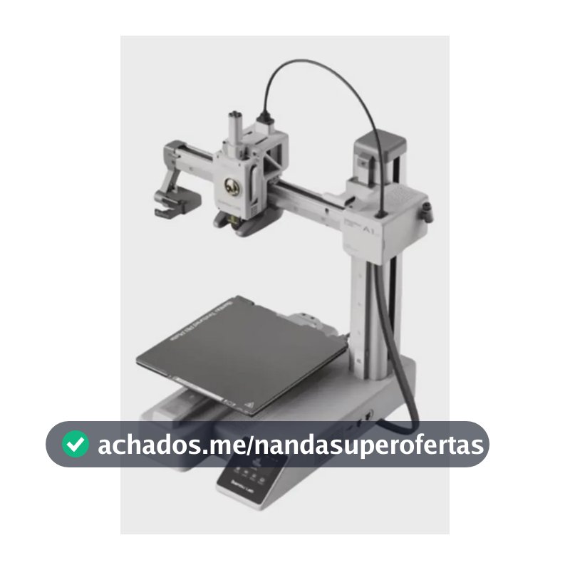 Impressora 3D Bambu Lab A1 Mini cor cinza Sem AMS