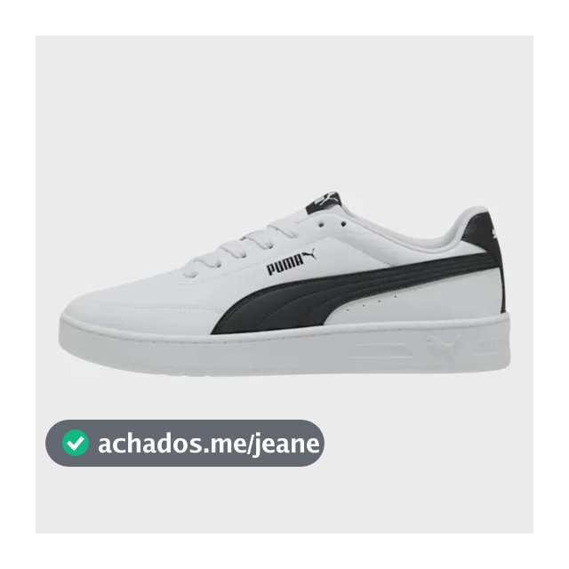 Tênis Puma Court Classic Clean Bdp Masculino
