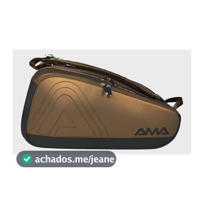 Raqueteira Ama Sports Supreme Kronos Bronze Bronze