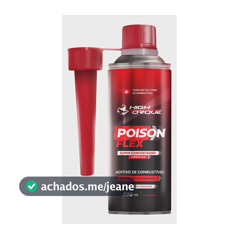 Aditivo De Combustível Poison High Torque Flex Concentrado