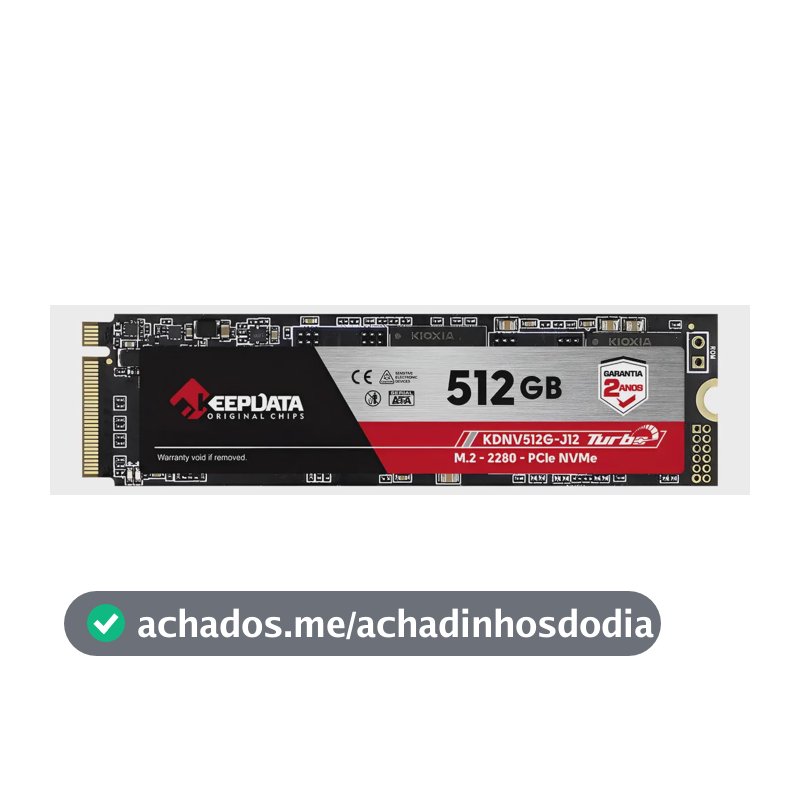 Ssd M.2 Nvme 512gb 2280 Keepdata Kdnv512g-j12